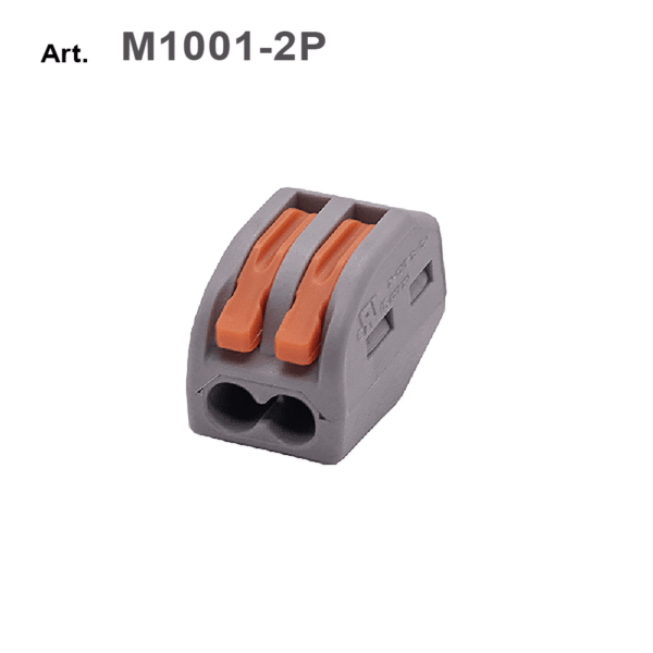 Morsetto attacco rapido a leva - 2 POLI