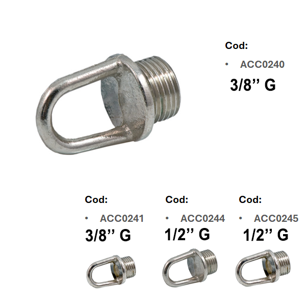 Raccordo di sospensione 3/8"G cieco