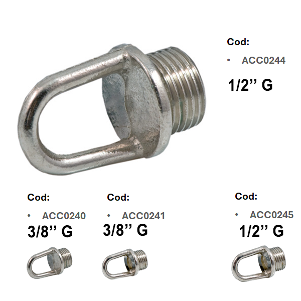 Raccordo di sospensione 1/2"G cieco