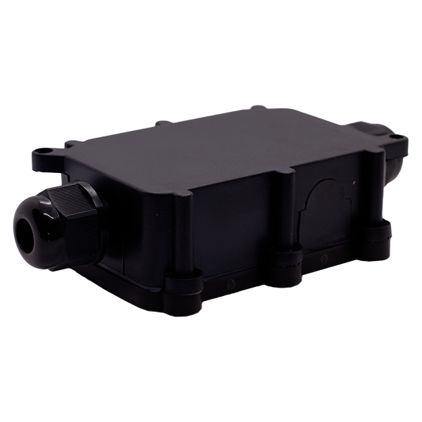 Scatola derivazione/cablaggio - IP68 - 2 PG9 - mm 123x64 h.32 con morsetto attacco rapido