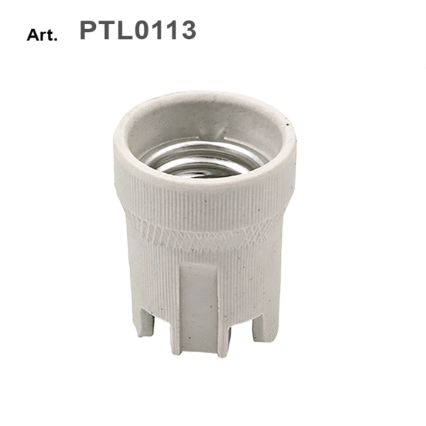 Portalampada E27 in ceramica