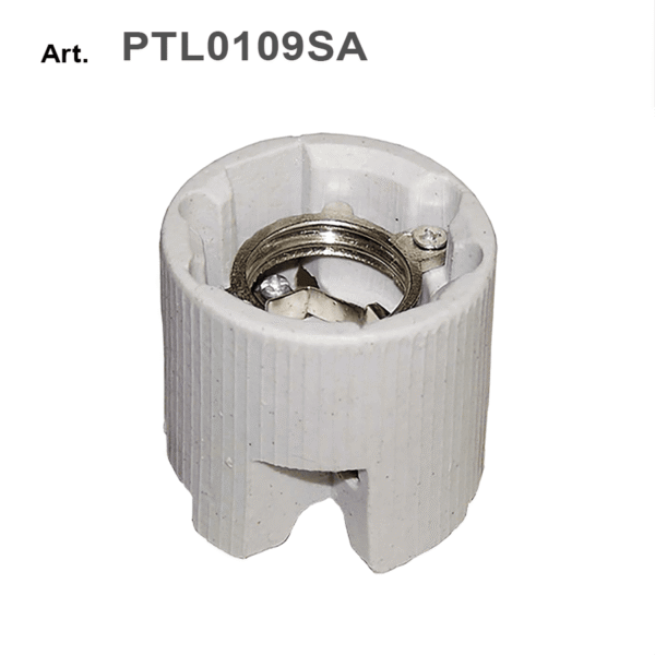 Portalampada E27 in ceramica