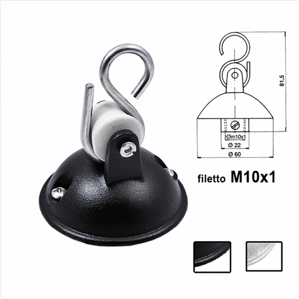 Raccordo di sospensione 10x1