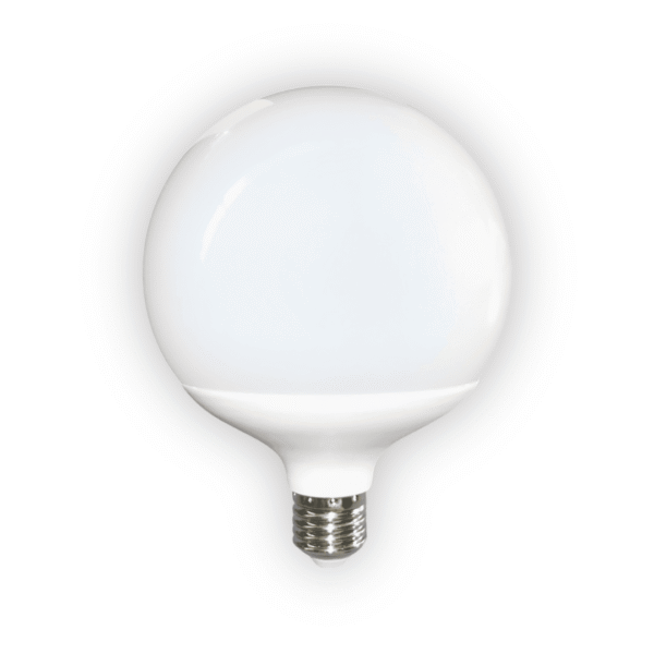 Lampadina LED E27 15 W tonda dimmerabile 3000K