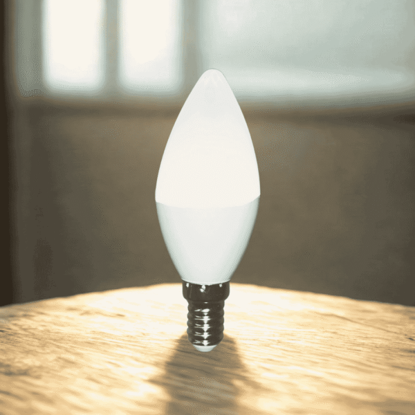 Lampadina LED E14 4,9W a candela 4000K