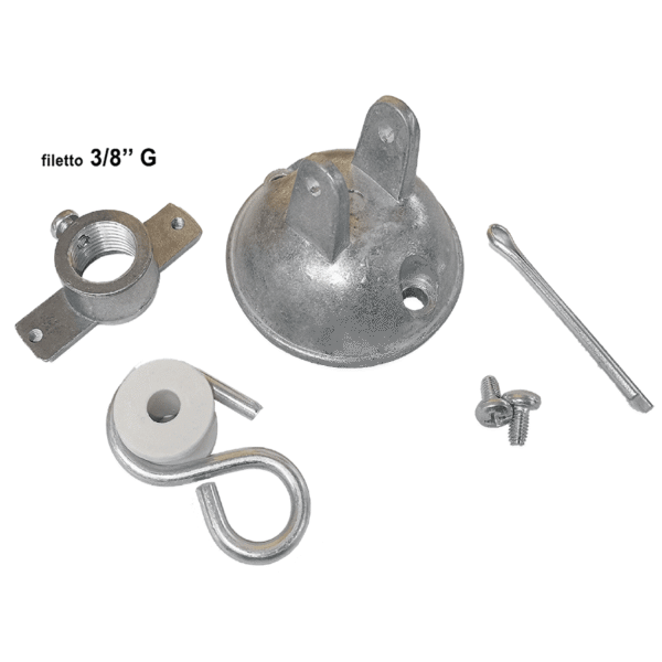 Kit di montaggio per raccordo di sospensione