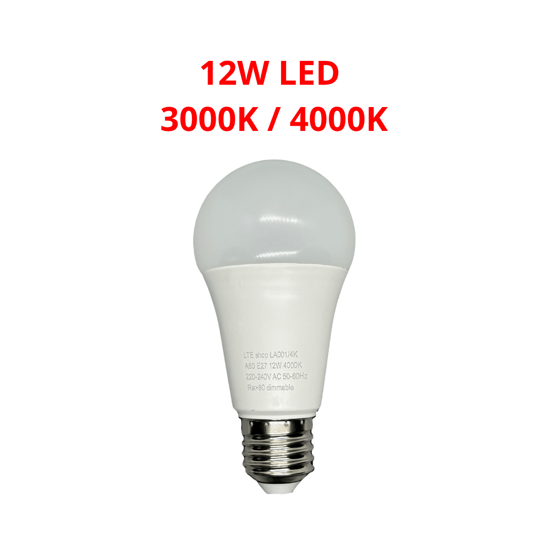 lampadina led e27 12w dimmerabile luce regolabile calda e neutra