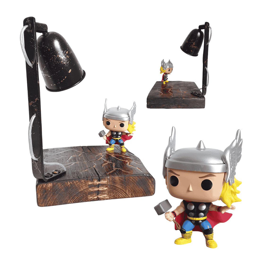 lampada-thor-funkopop-base-fluo-lego-faretto-rgb-con-telecomando-unica-artigianale